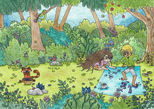 Puzzle 200 pièces “Artistes des bois” – Image 3