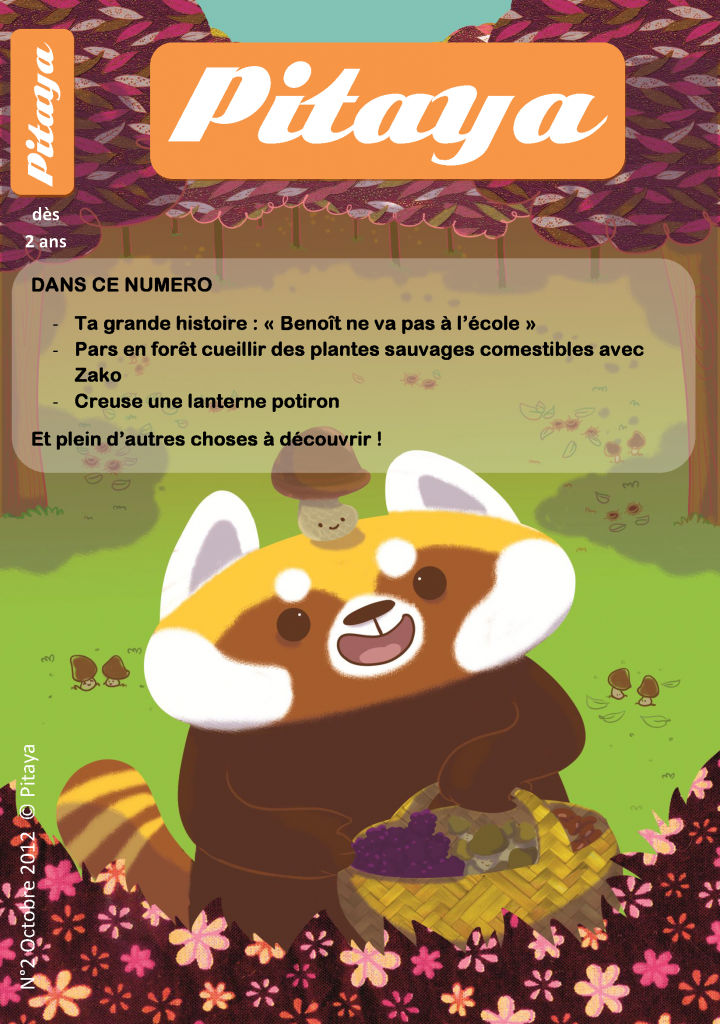 PITAYA automne - magazine vegan pour enfant (Ebook)