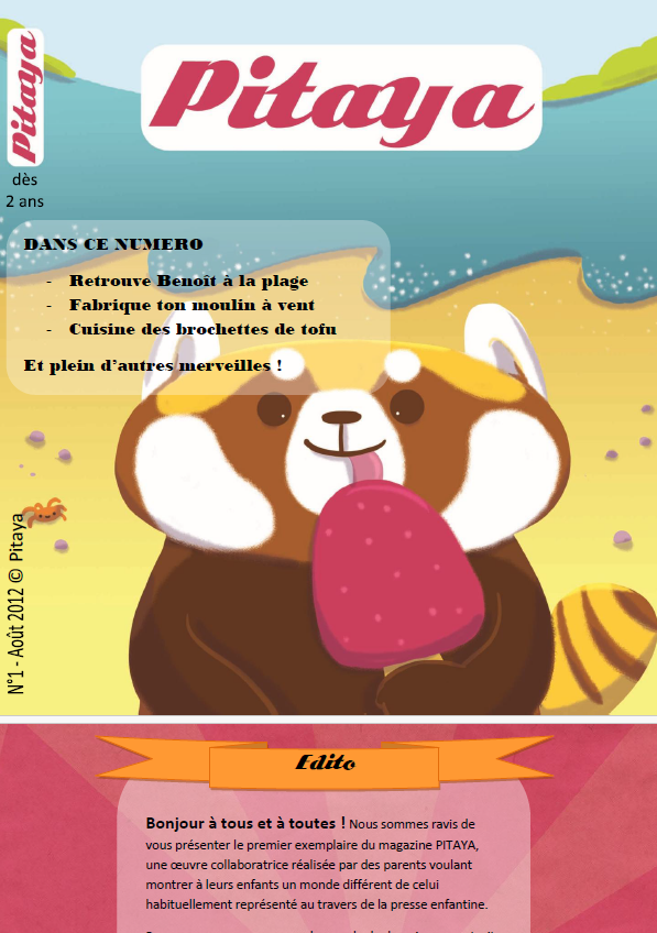PITAYA été - magazine vegan pour enfant (Ebook)