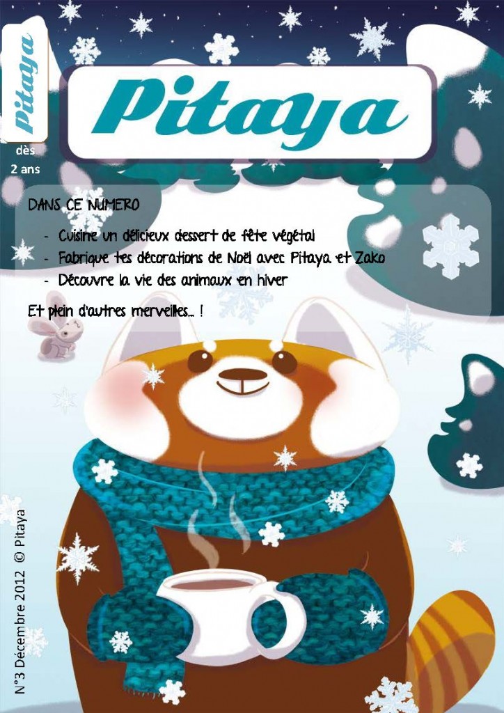 PITAYA hiver - magazine vegan pour enfant (Ebook)