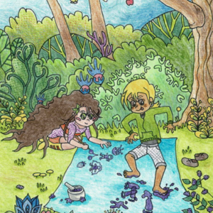 Alternative view of Carnet à dessin de Lila et Ely