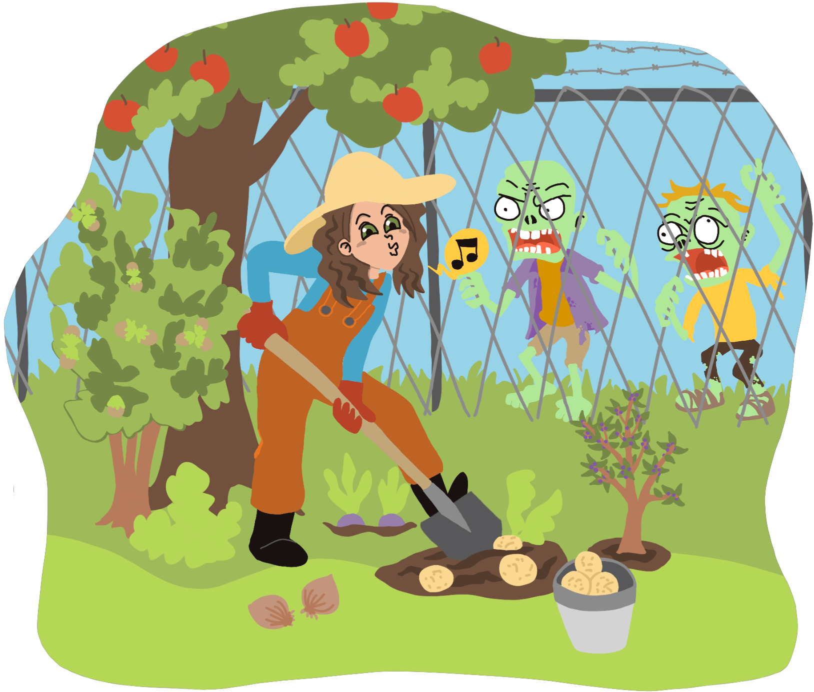 survivalisme zombies fruitygeekEn théorie - Nouvelles Racines
