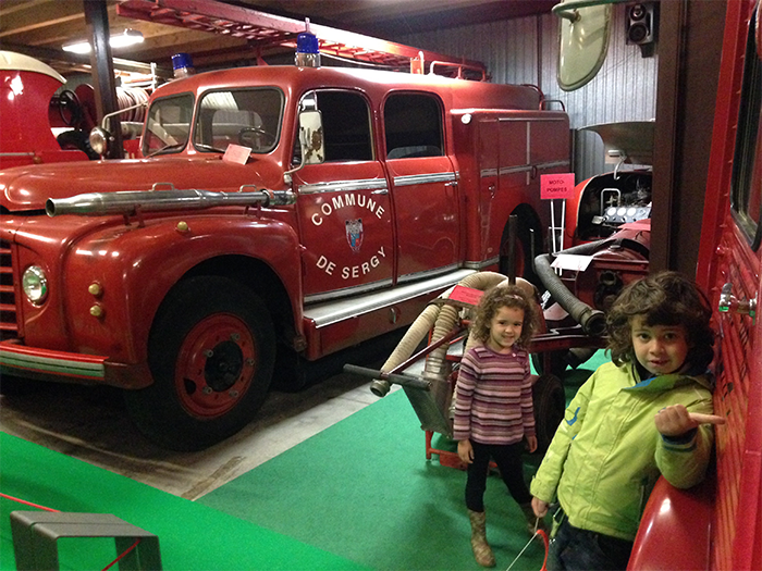 pompiersVisite du musée des Pompiers - Nouvelles Racines