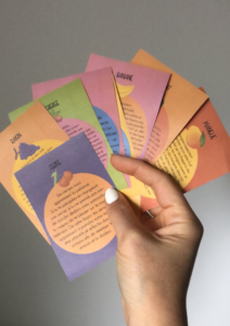 Oracle "Messages spirituels des fruits"